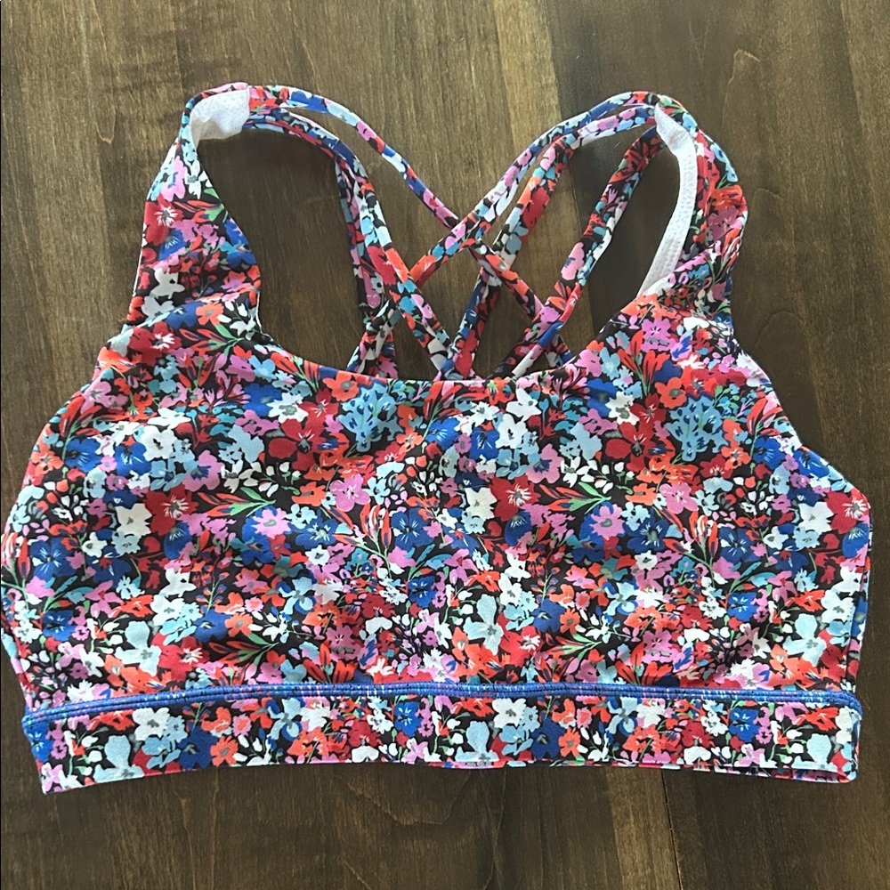 Senita Athletics Skin Lattice Bra- Winter Garden M